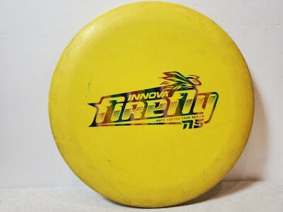 Innova Firefly Nate Sexton Tour Series Yellow Putter Golf Disc 176g grams - Image 1 of 4