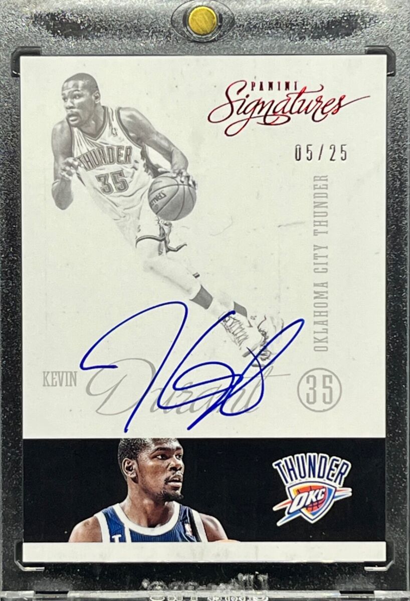 Kevin Durant Basketball Trading Cards Autographed Sports Kevin Durant Basketball Trading Cards Autographed Sports