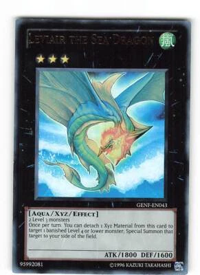Yugioh LEVIAIR, DER MEERESDRACHE , genf-en043 Ultra Rare englisch Near Mint  - Bild 1 von 2