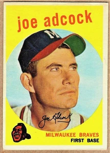 Joe Adcock - 1959 Topps #315 - Bild 1 von 2