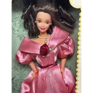 Vintage Sweet Valentine Barbie Hallmark Special Ed Victorian Pink Dress New 1995 - Picture 1 of 8