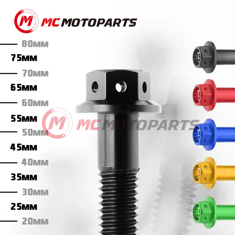 30 pcs CNC Aluminum Crankcase Cover Bolts For Suzuki GSF 1250S Bandit 2007-2014 Foto 1 de 4