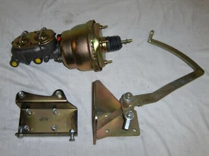 1948-52 Ford Pickup Truck 7" Brake Booster Frame Mount Pedal Assembly DISPLAY - Picture 1 of 6