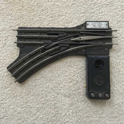 Vintage 1950s LIONEL Remote Control No. 022 "O" Gauge LEFT Switch Train Track Foto 1 de 3