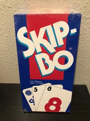 Brand New Sealed International Games Skip-Bo Card Game (Vintage 1991) - Image 1 of 4