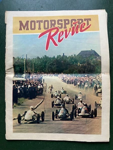 alte Zeitung, Motorsport Revue 1955, ca. 30 Seiten (N)01012023 - Bild 1 von 13