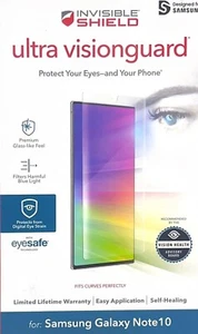 Pack Of 3 ZAGG Invisible Shield Ultra VisionGuard For Samsung Galaxy Note 10 - Picture 1 of 3
