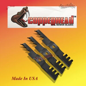 Hoja de acolchado Copperhead se adapta a Exmark. Requiere 3 cuchillas para un corte de 46". EE. UU. - Imagen 1 de 2