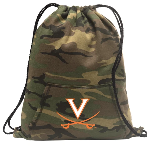 UVA Backpack CAMO Drawstring Bag Pack CLASSIC HOODY DESIGN! Cover