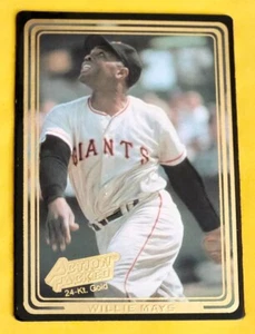 Galería All-Star 1992 llena de acción Willie Mays oro 24kt Giants SSP - Imagen 1 de 3