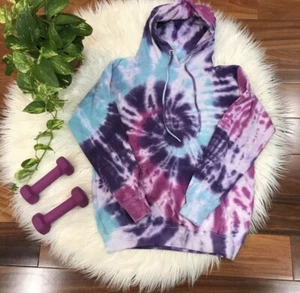 Women’s New🌿Tie Dye Long Sleeve Hoodies Size S - Picture 1 of 4