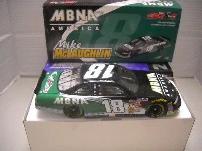 NASCAR MIKE MCLAUGHLIN #18 MBNA 2002 GRAND PRIX ACTION COLLECTABLES - Image 1 of 4