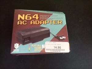 Hyperkin Nintendo 64 AC Power Adapter NEW - Picture 1 of 2