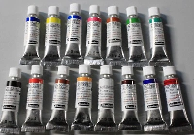 SCHMINCKE Horadam watercolor tubes 5ml (S1.1l €990, S2.1l=€1160, S3.1l=€1400)