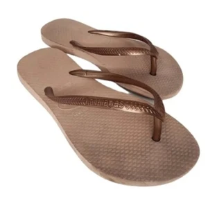 Sandalias chanclas ajustadas Havaianas para niñas Ballet rosa en talla 3 1/2. - Imagen 1 de 8