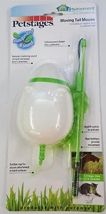 Bewegliche Schwanz Maus Katzenspielzeug mit natürlichen Geräuschen und Federn, um Ihre Katze anzulocken  - Bild 1 von 5