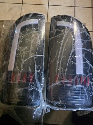 2003-2006 Dodge Ram 1500.2500.3500 Pickup Led Black Out Plástico Novo  - Imagem 1 de 4