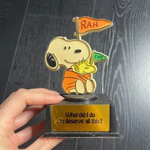 Trofeo Snoopy 1958 1965 de colección "la felicidad soy yo y tú" Aviva - Imagen 1 de 3