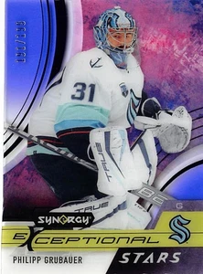 2021-22 Synergy Exceptional Stars Purple #ESPG Philipp Grubauer /199 - Bild 1 von 2