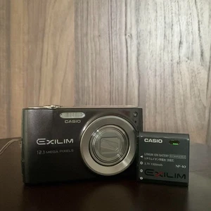 Casio EXILIM EX-Z400 Brown x4 12.1 MP Compact Digital Camera USED working - Picture 1 of 11