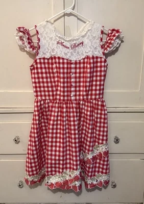 Vestido LIZ LISA Fresa Guinga Alegría Rojo S/S Romántico Lolita Japón Foto 1 de 4