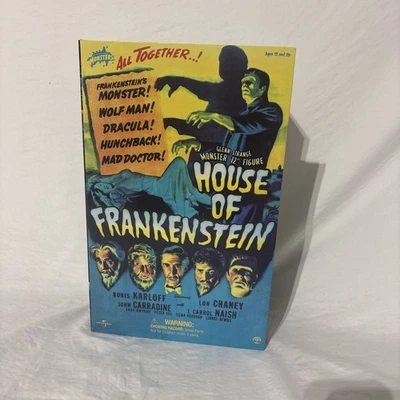 Фигурка HOUSE OF FRANKENSTEIN Glenn Strange Monster 12 дюймов игрушка Sideshow 2001 винтаж - Изображение 1 из 4