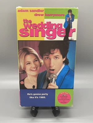 The Wedding Singer VHS 1998 Adam Sandler Drew Barrymore - Image 1 of 4