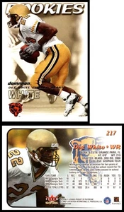 2000 Fleer Dominion Dez White Chicago Bears wide receiver Rookies #217, RC, - Picture 1 of 1