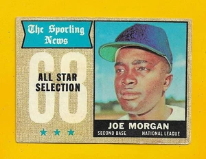 67919 1968 Topps #364 Joe Morgan AS EX NO CREASES - Bild 1 von 3