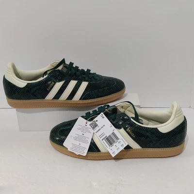 Women's Size 10.5 - Adidas Samba OG Snakeskin Pack - JR8848 New No Box  - Image 1 of 4