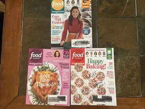 Lot of 3 Food Network  October - December 2020  Back Issues - Imagen 1 de 5