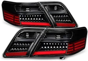 - for Black 2007 2008 2009 Toyota Camry LED Tail Lights Brake Lamp Replacement D - Bild 1 von 12