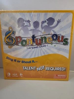 Novo jogo de tabuleiro lacrado Spintuneous The Song Game - Imagem 1 de 4