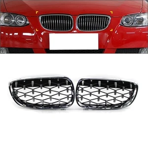 Griglia renale anteriore, griglia diamantata per BMW Serie 3 E92 2006-2010, E93 2007-2010 2009 - Foto 1 di 10