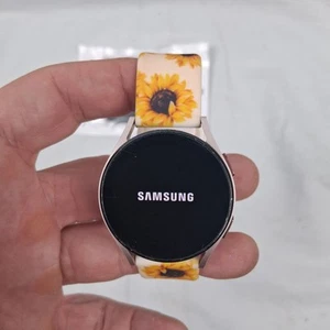 Samsung Galaxy Watch 4 SM-R860 40mm Aluminum Case with Sport Band - Pink Gold - Picture 1 of 14