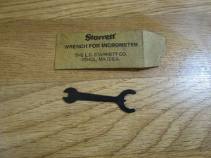 Llave Micrómetro Vintage L. S. STARRETT Sobre Original - Imagen 1 de 2