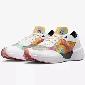 Size 9.5 Nike Jordan Delta 3 Nitro Low Luka Doncic White Black Dynamic Turquois - Picture 1 of 12