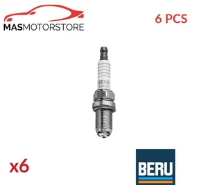 ENGINE SPARK PLUG SET PLUGS BERU Z129 6PCS A FOR RENAULT LAGUNA I,SAFRANE II - Picture 1 of 5