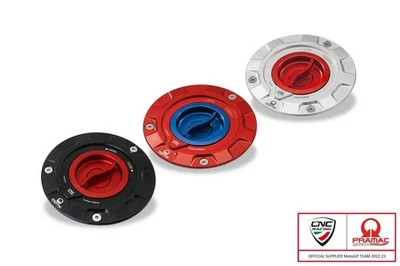 TAPA TANQUE COMBUSTIBLE PRAMAC CNC CARRERAS DUCATI STREETFIGHTER V4 SP2 2022-24 Foto 1 de 4