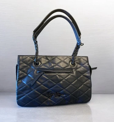 Jessica Simpson Blue Quilted Handbag - Image 1 of 4