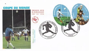 FRANCE 2007 FDC COUPE DU MONDE DE RUGBY YT 4066 A 4067 - Imagen 1 de 1