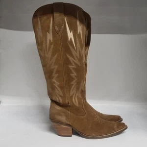Dingo Thunder Road Knee High Boot Camel Womens Size 7.5M (Read Description) - Picture 1 of 11