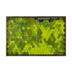 Tablero De Mapa Montado - Operación Dauntless / Invierno Rojo NM - Imagen 1 de 2