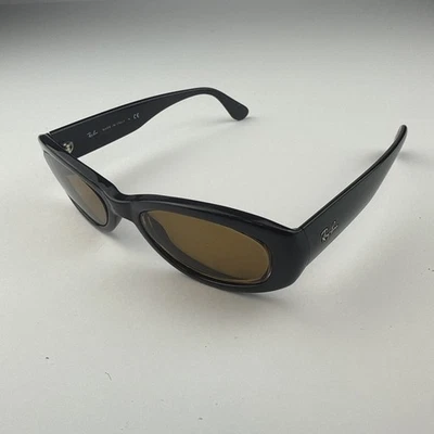 Ray Ban Italy RB 4135 714/13 Oval Brown Brown Sunglasses 3N Frames Only - Image 1 of 4