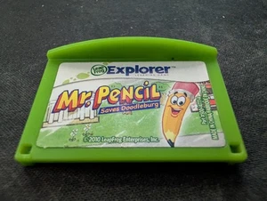 Leapfrog Explorer LeapPad Learning Game Cartridge - Mr. Pencil Saves Doodleburg - Picture 1 of 4