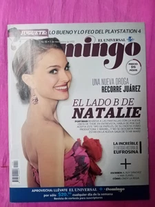 NATALIE PORTMAN DOMINGO MEXICAN MAGAZINE MEXICO SPANISH NOVEMBER 2013 - Picture 1 of 1