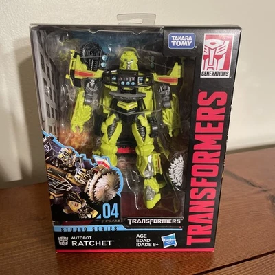Transformers Studio Series Deluxe Class 04 Autobot RATCHET Movie 1 Hasbro - Image 1 of 4