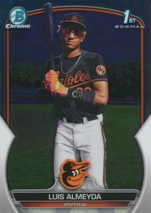 2023 Bowman Chrome PROSPECTS #BCP-194 LUIS ALMEYDA - 1st - Baltimore Orioles - Bild 1 von 1