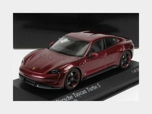 MINICHAMPS 410068474 PORSCHE - TAYCAN TURBO S CROSS 2020 - RED MET - 1/43 - Foto 1 di 2