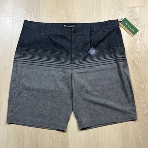 Travis Mathew Playa Del Carmen Heather Quiet Shade Eco Collection Shorts Mens 40 - Picture 1 of 7